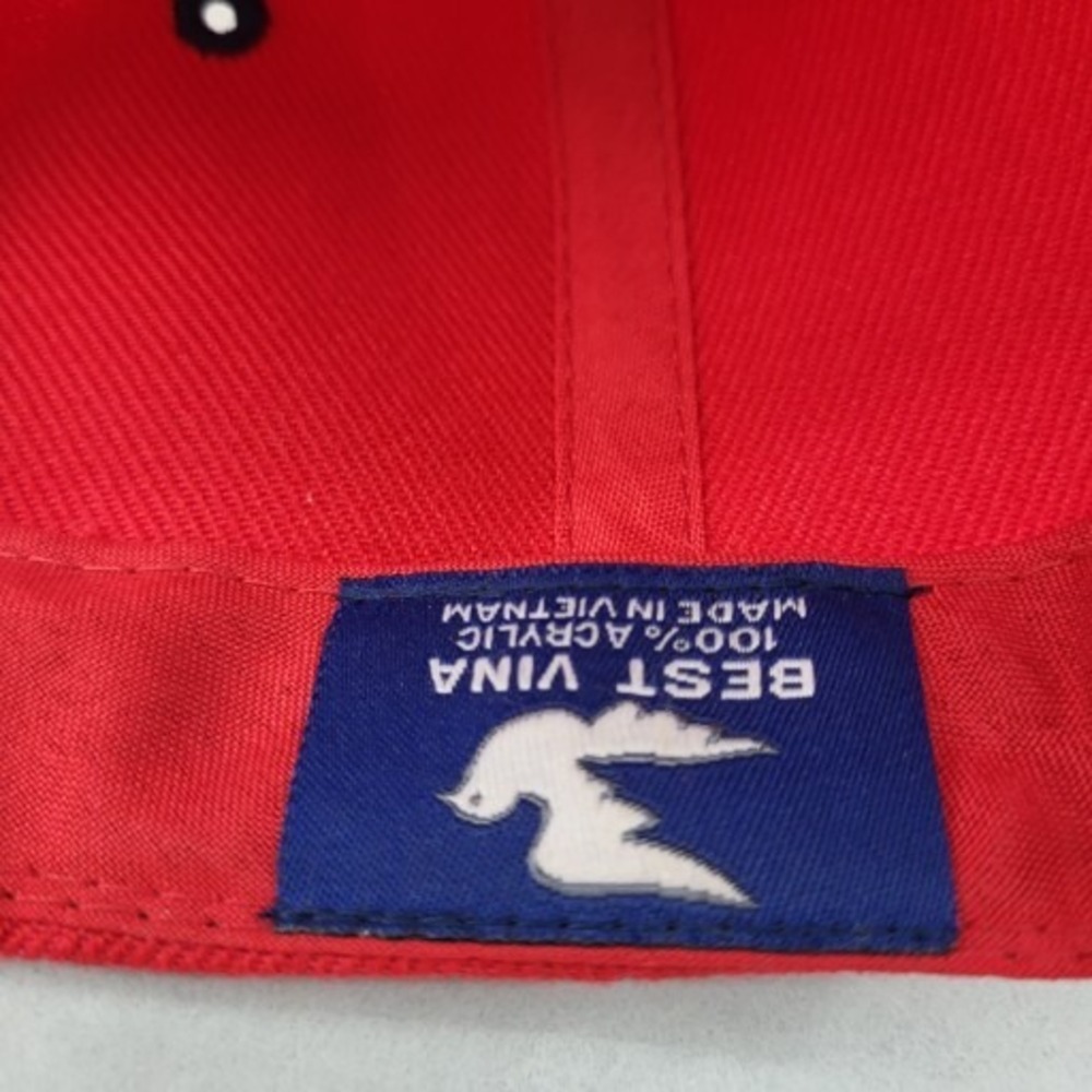 San Diego SD California Hat Strap Back Red Gold Cap Best Vina - Picture 14 of 14
